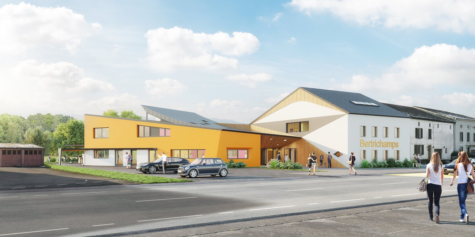 BET Projelec - BERTRICHAMPS_GROUPE SCOLAIRE_MAIRIE